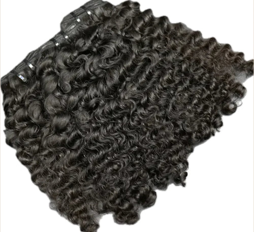 Raw Burmese curly bundle